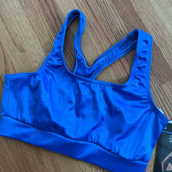 Vintage Made in USA Blue Sports Bra! - Picture 5 of 6